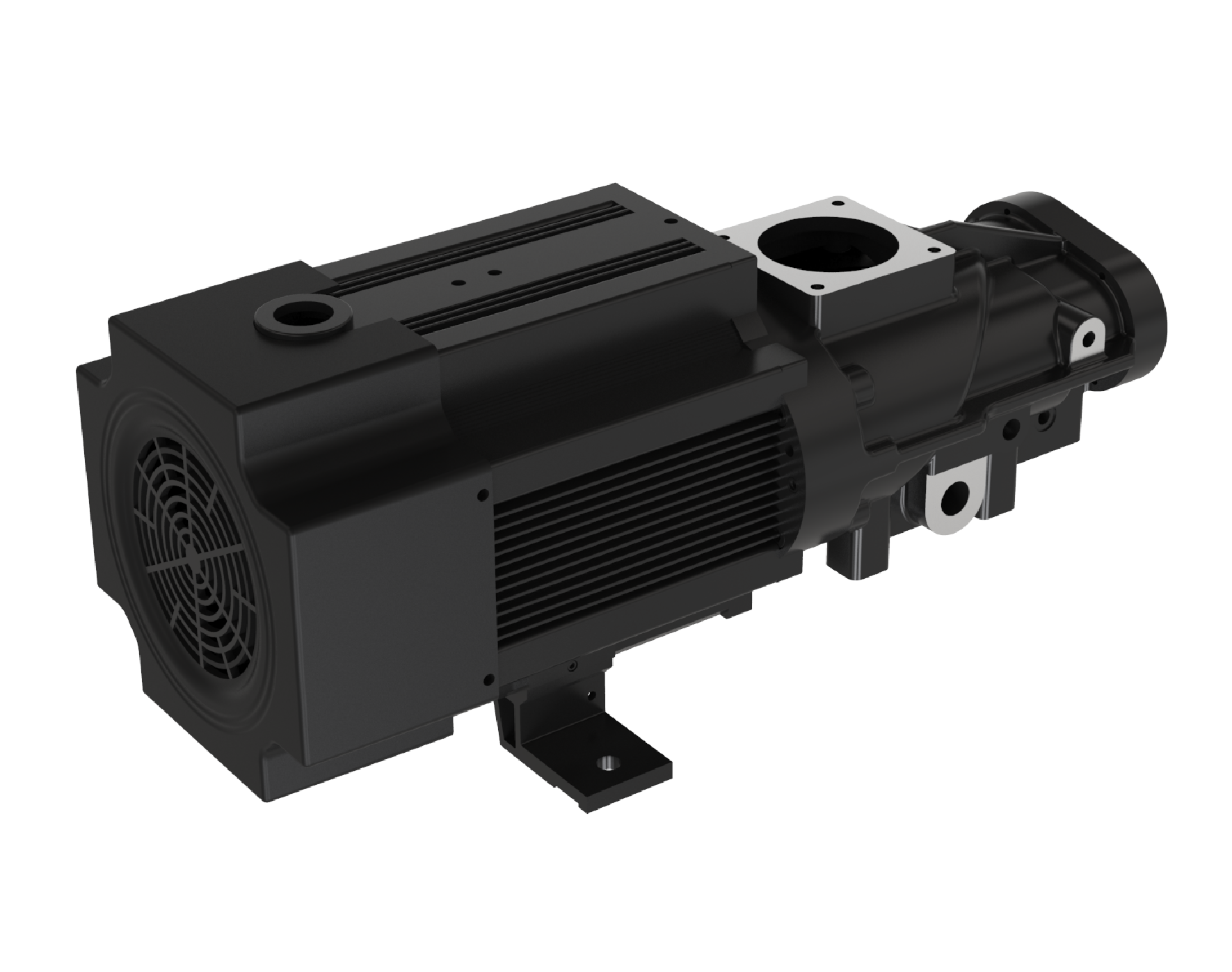 High-efficiency screw host