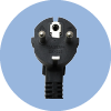 Power plug and cable