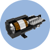 High-Efficiency Air-Cooled Permanent Magnet Motor