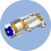 High-Efficiency Air-Cooled Main Unit