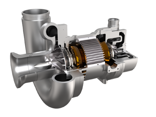 High speed permanent magnet motor