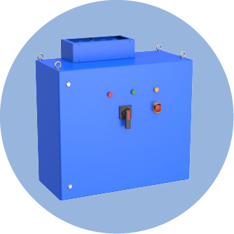 Air-cooled refrigerant cooling inverter