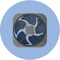 Low-noise fan