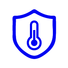  Built-in PTC thermal protection for motor