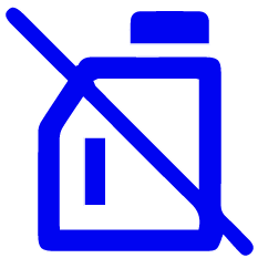 100 oil-free & clean