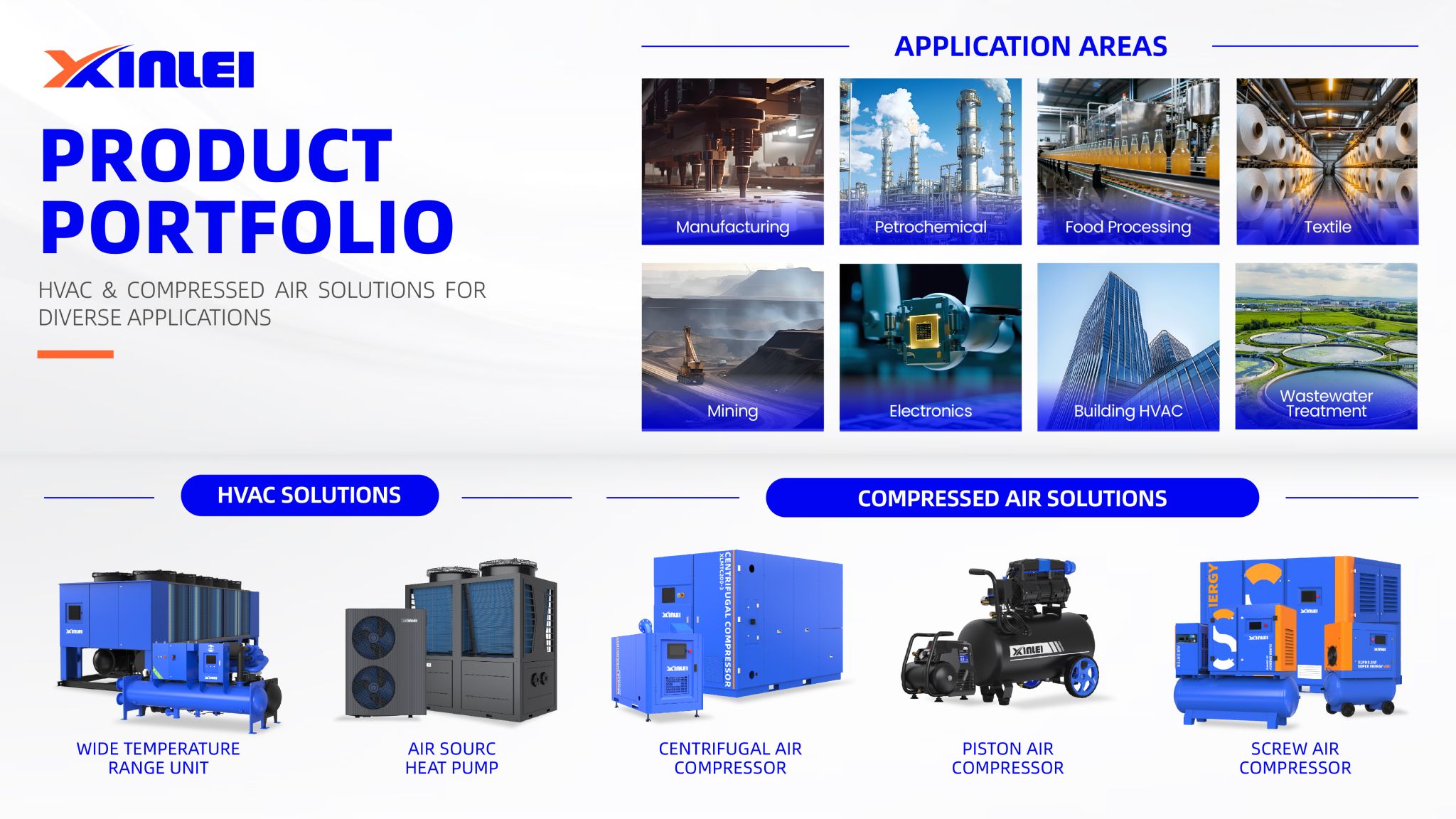 Industrial HVAC & Energy-Efficient Air Compressors: Custom OEM/ODM Solutions by XINLEI (Stock Code: 301317)
